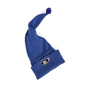 Turtle Fur Striped Extra Long Knit Hat